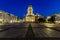 German Cathedral on Gendarmenmarkt Square at Night