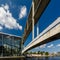 German Chancellery (Bundeskanzleramt) and Bridge over Spree