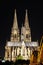 German Cologne Cathedral in the night