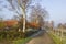 German countryside landscape, Lower Rhine Region