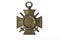 A German cross military medal from the first world war with ages 1914-1918 on white background isolated