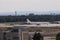 German federal government airplane at the special hangar at cologne bonn airport germany