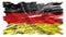 German flag, animation