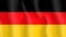 German flag vector illustration. Flag of Germany. Color flag. 3D silk waving effect