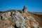 German fortification from World War 2 built on the coastline on the island of Guernsey