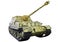 German heavy tank destroyer Sd Kfz184 Ferdinand isolated