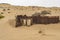 German Kolmanskop Ghost Town with the abandoned buildings in the Namib desert