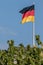 German national flag. Federal Republic of Germany, DE