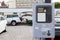 German parking ticket vending machine