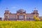 German parliament, Berliner Reichstag in springtime: Tourist attraction in Berlin