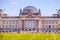 German parliament, Berliner Reichstag in springtime: Tourist attraction in Berlin