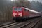 German railway passenger train