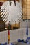 German Reichstag, main hall of the German federal parliament.