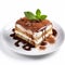 German Romanticism-inspired Tiramisu: A Layered Dessert With A Crisp And Clean Look