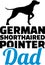 German shorthaired pointer dad