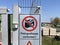 German signpost stating:  No photography allowed German Fotografieren verboten