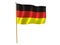 German silk flag