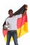 German soccer supporter