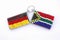 German and South African flag