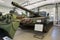 German tank `Leopard 2 A 4` - the main battle tank of the Finnish army