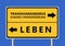 German Transhumanism Road Sign