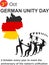 German Unity Day 3rd oct