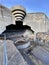 German WW2 concrete structures at Gun Emplacement at Kristiansand Cannon Museum.