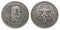 Germany 5 mark silver coin Schiller 1955