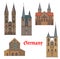 Germany architecture cathedrals of Quedlinburg