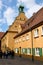 Germany Bavaria Romantic Road. Augsburg. Fuggerei, the world\\\'s oldest public housing complex still in use