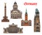 Germany, Berlin architecture churches, cathedrals