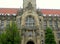 Germany, Berlin, Charlottenburg Town Hall, part of the facade