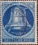 GERMANY, Berlin - CIRCA 1951: a postage stamp from Germany, Berlin showing the liberty bell with the text: New Birth of freedom. C