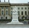 Germany, Berlin, Humboldt University of Berlin, monument to Alexander von Humboldt in front of the main building