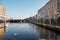 Germany. Birds on the Alster lake in Hamburg. February 13, 2018