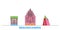 Germany, Braunschweig line cityscape, flat vector. Travel city landmark, oultine illustration, line world icons