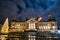 Germany. The building of the Berlin of the Bundestag in the winter at Christmas