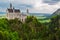 Germany - Castle, Fields, and Lake - Neuschwanstein