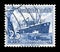 GERMANY - CIRCA 1937: German historical stamp: Winter Relief of the German People WHW. Series ships: Five-deck liner ` Hamburg`,