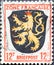 GERMANY - CIRCA 1945: a postage stamp from Germany, the French zone showing the coat of arms of the Palatinate