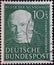 GERMANY - CIRCA 1951: a postage stamp printed in Germany showing an image of Friedrich von Bodelschwingh , circa 1951