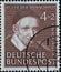 GERMANY - CIRCA 1951: a postage stamp printed in Germany showing an image of vinzenz von paul , circa 1951