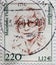 GERMANY - CIRCA 2001 : a postage stamp from Germany, showing a woman from German history the writer Marieluise FleiÃŸer