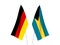 Germany and Commonwealth of The Bahamas flags