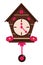 germany cuckoo clock with flowers