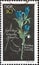 GERMANY, DDR - CIRCA 1966  : a postage stamp from Germany, GDR showing a flowering lung gentian, Gentiana pneumonanthe. Protected