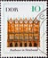 GERMANY, DDR - CIRCA 1967 : a postage stamp from Germany, GDR showing the important historical building: Stralsund town hall, nort