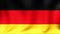 Germany flag background. Stylized flag of Germany with grunge texture background. Animated waving Great Britain flag