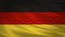 Germany flag blowing in the wind. Background texture. 3d rendering, waving flag.