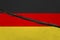 germany flag cracked